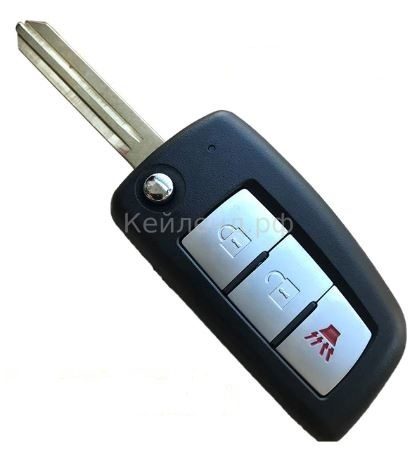 Корпус пульта DAT-15 NSN14 3 кн. с FLIP лез. с лого