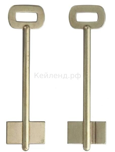 Заготовка ключа Ростов-2 106*28*16,2 мм. лат., б/п