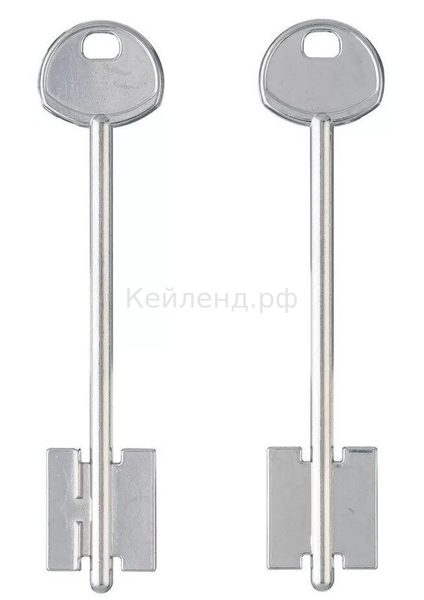 Заготовка ключа Гардиан-8 116*22*24,6 мм, лат.