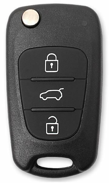 Корпус пульта HY-18 HYN20 3 кн. с FLIP лез. c лого